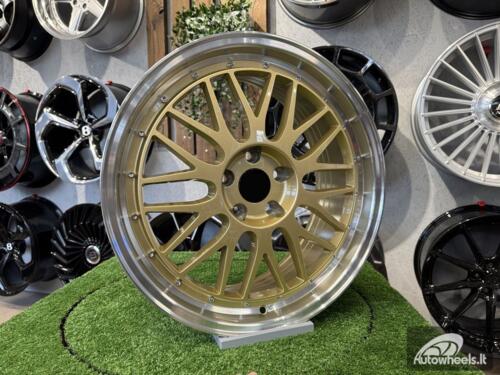 Ratlankis BBS LM Style R18X8J 5X108 ET40 73.1 Gold with Diamond Cut