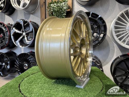 Ratlankis BBS LM Style R18X8J 5X108 ET40 73.1 Gold with Diamond Cut