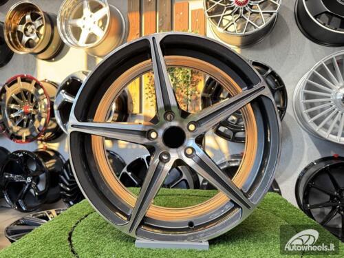 Ratlankis Ferarri 458 Style R18X8J 5X108 ET38 73.1 Gunmetal