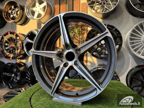 Ratlankis Ferarri 458 Style R18X8J 5X108 ET38 73.1 Gunmetal