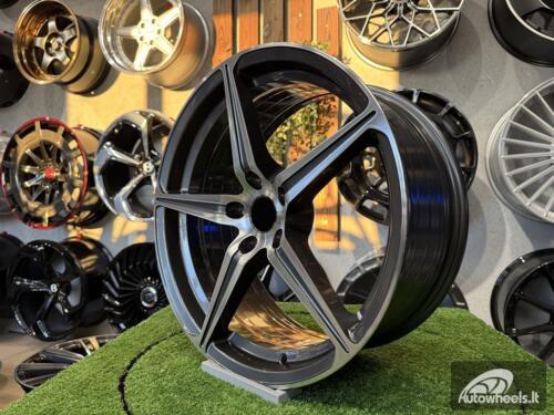 Ratlankis Ferarri 458 Style R18X8J 5X108 ET38 73.1 Gunmetal