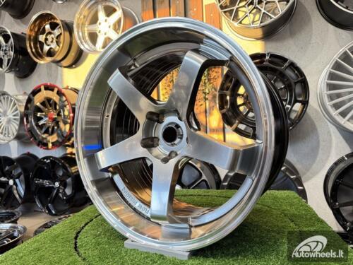 Ratlankis Advan Racing GT Style R19X8.5J 5X120 ET30 72.6 Light Hyper Black