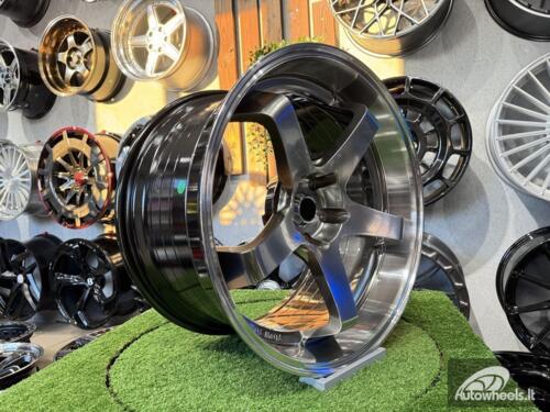 Ratlankis Advan Racing GT Style R19X10.5J 5X114.3 ET25 73.1 Light Hyper Black