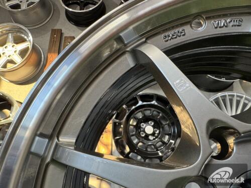 Ratlankis Rays Volk CE28 Style R15X6.5J 4X100/114.3 ET35 73.1 Light Hyper Black