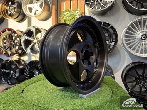 Ratlankis VIP Modular VX-610 Style R17X7.5J 5X112 ET35 66.45 Black with Diamond Cut and Bronze Tint and Chrome rivets