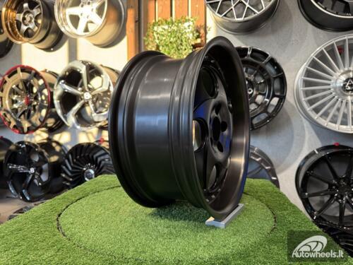 Ratlankis VIP Modular VX-610 Style R17X7.5J 5X112 ET35 66.45 Black with Diamond Cut and Bronze Tint and Chrome rivets