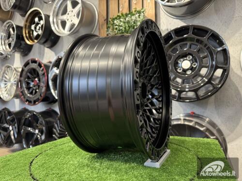 Ratlankis 4X4 Offroad Mesh Style R17X9J 6X139.7 ET0 110 Matt Black