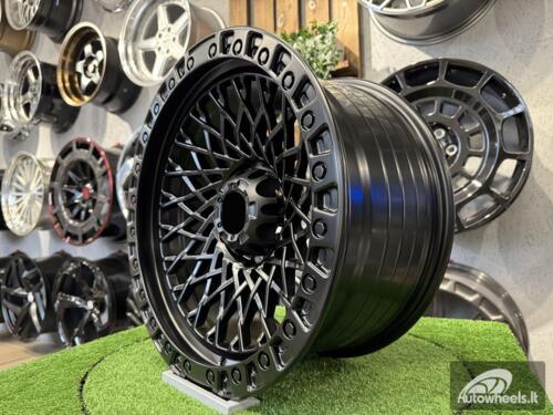 Ratlankis 4X4 Offroad Mesh Style R17X9J 6X139.7 ET0 110 Matt Black