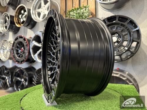 Ratlankis 4X4 Offroad Mesh Style R18X9J 6X139.7 ET0 110 Matt Black