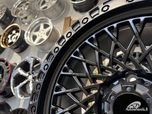 Ratlankis 4X4 Offroad Mesh Style R18X9J 6X139.7 ET0 110 Matt Black