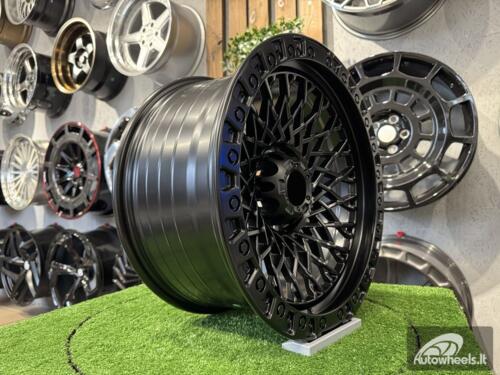 Ratlankis 4X4 Offroad Mesh Style R18X9J 6X114.3 ET10 66.1 Matt Black