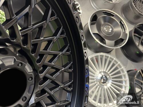 Ratlankis 4X4 Offroad Mesh Style R18X9J 6X114.3 ET10 66.1 Matt Black