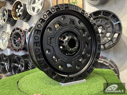 Ratlankis Fittipaldi Offroad FT100 Style R18X8.5J 6X139.7 ET15 110 Matt Black