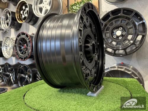 Ratlankis Fittipaldi Offroad FT100 Style R18X8.5J 6X139.7 ET15 110 Matt Black