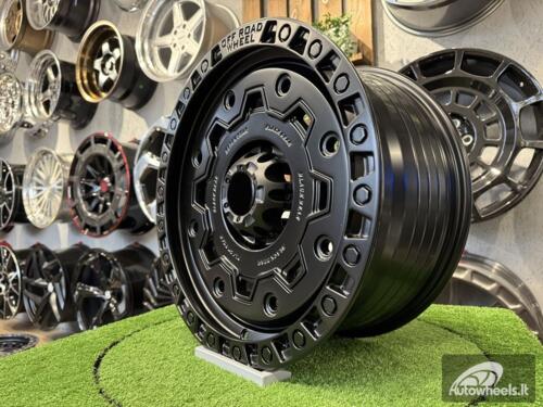 Ratlankis Fittipaldi Offroad FT100 Style R18X8.5J 6X139.7 ET15 110 Matt Black