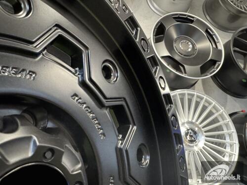 Ratlankis Fittipaldi Offroad FT100 Style R18X8.5J 6X139.7 ET15 110 Matt Black