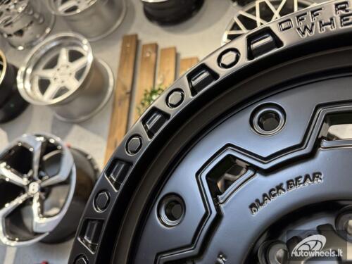 Ratlankis Fittipaldi Offroad FT100 Style R18X8.5J 6X139.7 ET15 110 Matt Black