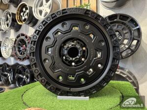 Ratlankis Fittipaldi Offroad FT100 Style R18X8.5J 6X139.7 ET15 110 Matt Black