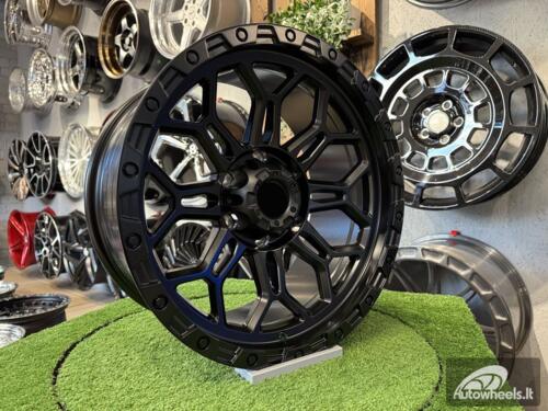 Ratlankis American Armor A555 Nikon Style R18X9J 6X139.7 ET0 110 Matt Black