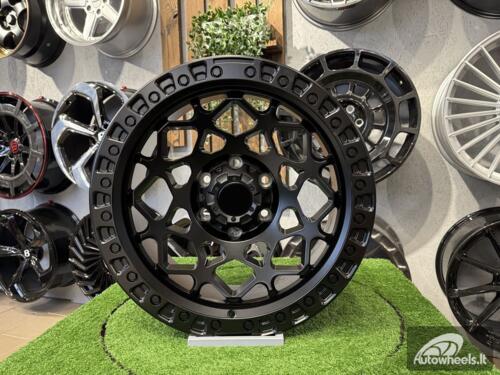 Ratlankis Fuel Offroad Unit Style R18X9J 6X139.7 ET0 110 Matt Black