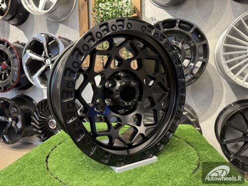 Ratlankis Fuel Offroad Unit Style R18X9J 6X139.7 ET0 110 Matt Black