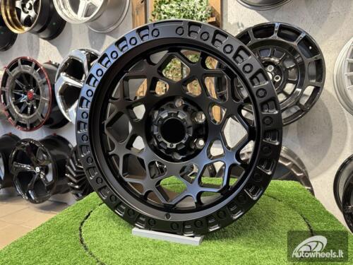 Ratlankis Fuel Offroad Unit Style R18X9J 6X139.7 ET0 110 Matt Black