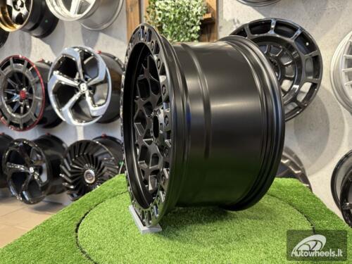 Ratlankis Fuel Offroad Unit Style R18X9J 6X139.7 ET0 110 Matt Black