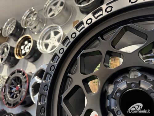 Ratlankis Fuel Offroad Unit Style R18X9J 6X139.7 ET0 110 Matt Black