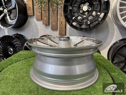 Ratlankis Datsun 280Z Style R14X6J 4X114.3 ET10 67.5 Coarse Sliver with Diamond Cut