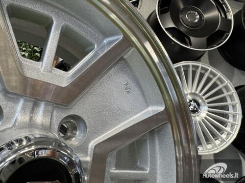 Ratlankis Datsun 280Z Style R14X6J 4X114.3 ET10 67.5 Coarse Sliver with Diamond Cut