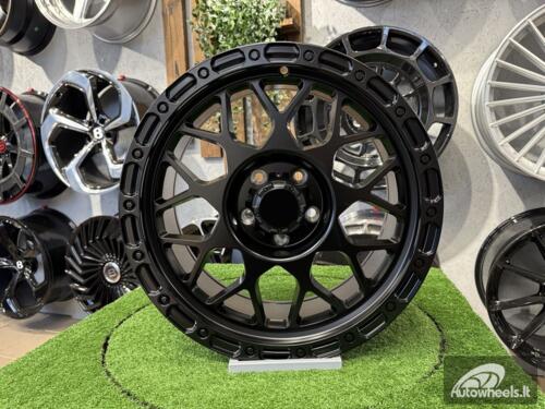 Ratlankis Rays Team Daytona M8 Style R17X8.5J 5X114.3 ET15 73.1 Matt Black