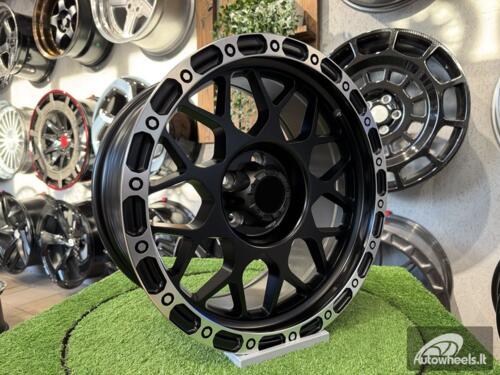 Ratlankis Rays Team Daytona M8 Style R17X8.5J 5X114.3 ET15 73.1 Matt Black with Diamond Cut Lip