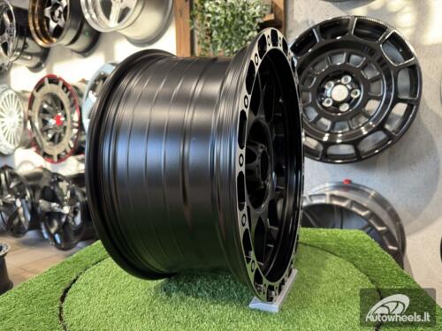 Ratlankis Rays Team Daytona M8 Style R17X8.5J 5X114.3 ET15 73.1 Matt Black with Diamond Cut Lip