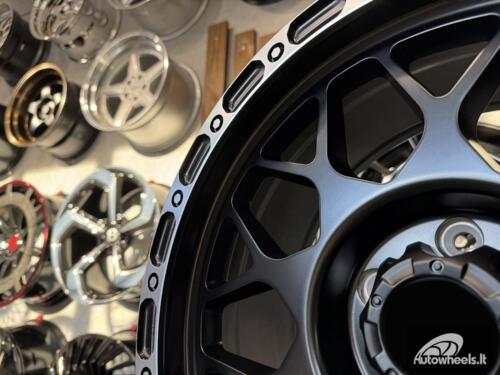 Ratlankis Rays Team Daytona M8 Style R17X8.5J 5X114.3 ET15 73.1 Matt Black with Diamond Cut Lip