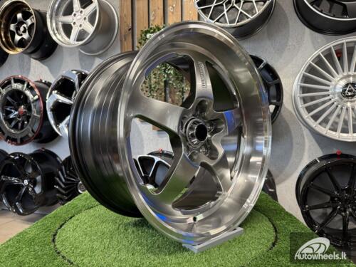 Ratlankis Weld RT-S Style R19X8.5J 5X114.3 ET35 73.1 Hyper Black with Diamond Cut Lip
