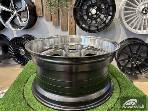 Ratlankis Weld RT-S Style R19X8.5J 5X114.3 ET35 73.1 Hyper Black with Diamond Cut Lip