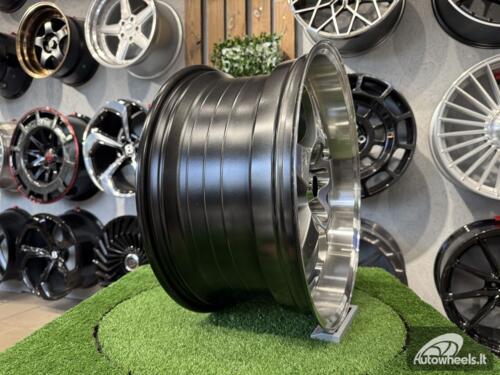 Ratlankis Weld RT-S Style R19X9.5J 5X114.3 ET38 73.1 Hyper Black with Diamond Cut Lip