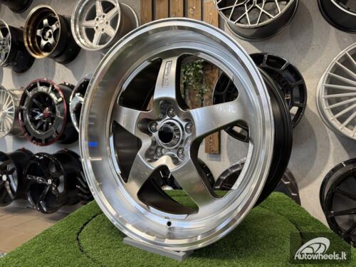Ratlankis Weld RT-S Style R19X9.5J 5X114.3 ET38 73.1 Hyper Black with Diamond Cut Lip