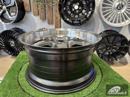 Ratlankis Weld RT-S Style R19X9.5J 5X114.3 ET38 73.1 Hyper Black with Diamond Cut Lip