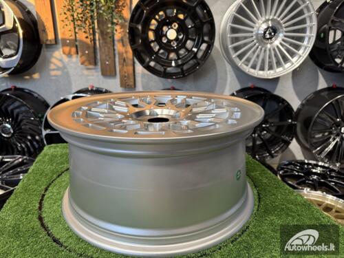 Ratlankis Radi8 R8A10 Style R19X8.5J 5X114.3 ET45 73.1 Silver with Diamond Cut