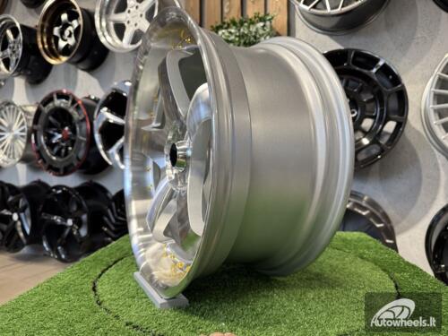 Ratlankis SSR SP1 Style R18X8.5J 5X113 (5X112/5X114.3) ET35 73.1 Silver with Diamond Cut