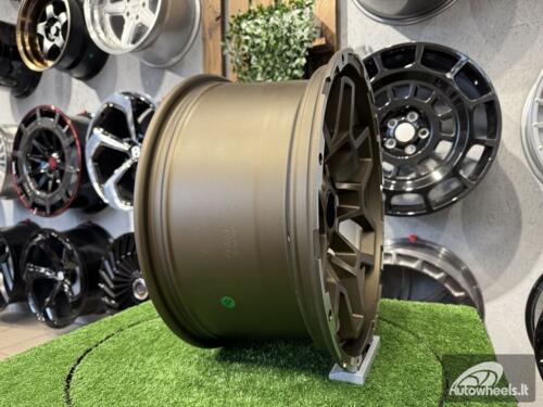 Ratlankis Falcon T9 Atlas Style R18X9J 6X139.7 ET0 106.1 Matt Bronze with Diamond Cut Lip