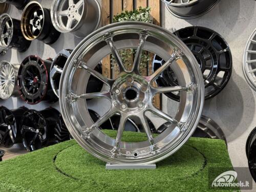 Ratlankis Advan Racing RZ-DF2 Style R18X9.5J 5X114.3 ET25 73.1 Polished