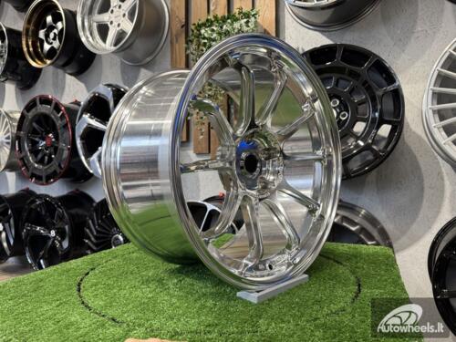Ratlankis Advan Racing RZ-DF2 Style R18X9.5J 5X114.3 ET25 73.1 Polished