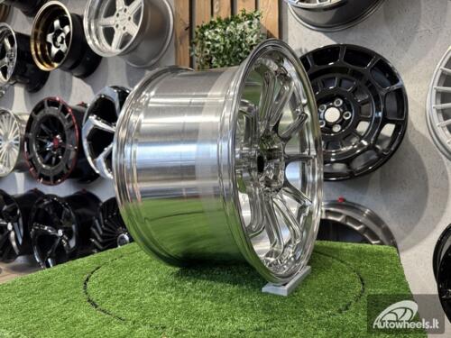 Ratlankis Advan Racing RZ-DF2 Style R18X9.5J 5X114.3 ET25 73.1 Polished