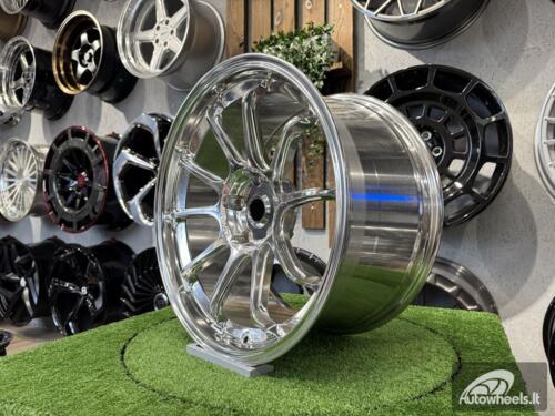 Ratlankis Advan Racing RZ-DF2 Style R18X9.5J 5X114.3 ET25 73.1 Polished