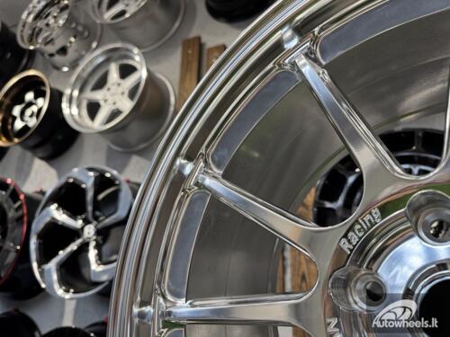 Ratlankis Advan Racing RZ-DF2 Style R18X9.5J 5X114.3 ET25 73.1 Polished