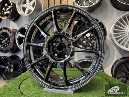 Ratlankis SSR GTV02 Style R17X7.5J 5X114.3 ET42 73.1 Black Chrome