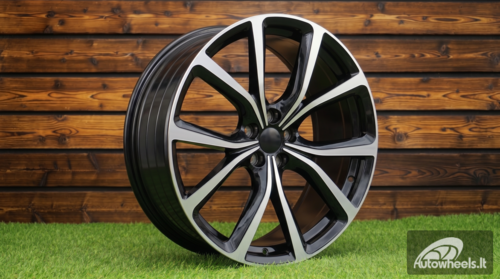 Ratlankis R20x8.5  5X108  ET  45  63.3  YF5708  Black Polished (MB)  For JAGUAR  (Z6)  (HYBRID FORGED)