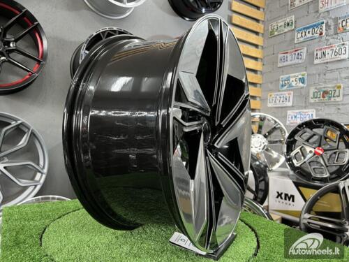 Ratlankis R19x8.5  5X112  ET  35  66.56  FBX334  Silver Shining+Black (SSBL)  For AUD  (Z5)  (HYBRID FORGED)